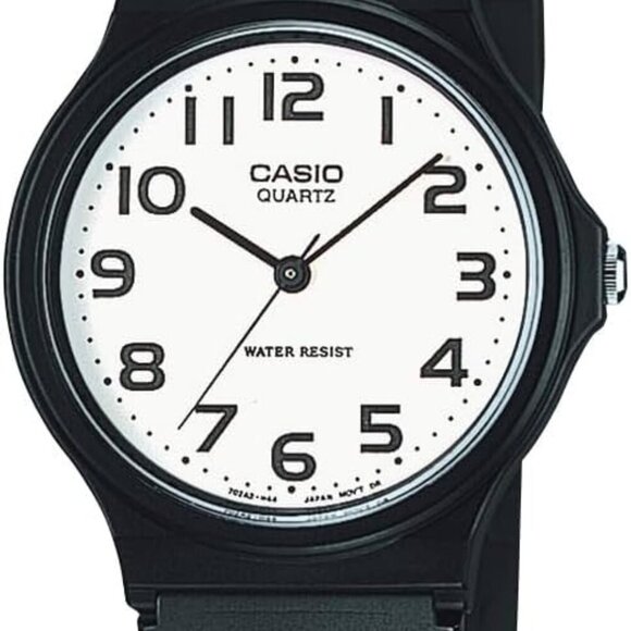 MQ24 SeriesQuartz Analog Watch for MenWater ResistantResin CaseResin